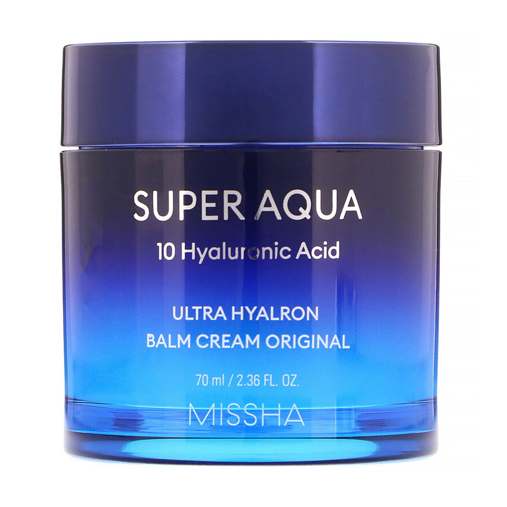 Зволожувальний крем-бальзам для обличчя Missha Super Aqua Ultra Hyalron Balm Cream Original, 70 мл